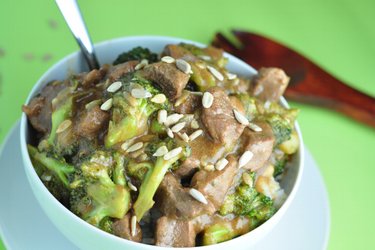 Hovädzie mäso s brokolicou