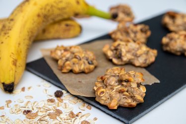 Ovseno-banánové cookies s proteínom