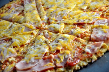 Zdravá karfiolová pizza